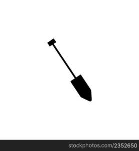 shovel icon design illustration