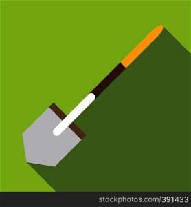 Shovel icon. Flat illustration of shovel vector icon for web. Shovel icon, flat style