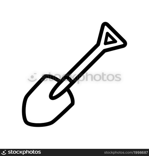 shovel icon minimalist design