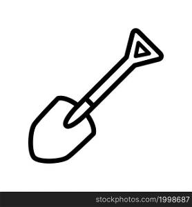 shovel icon minimalist design