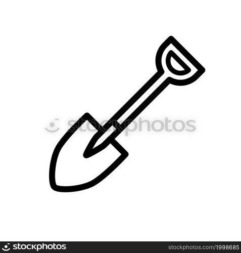 shovel icon simple design