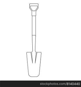 shovel icon vector illustration design