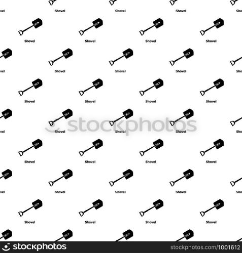 Shovel pattern vector seamless repeating for any web design. Shovel pattern vector seamless
