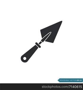 Shovel, Spade - Gardening Icon Vector Template Illustration Design