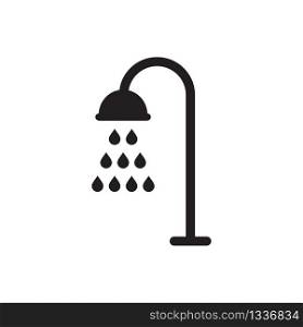 shower icon in trendy flat design