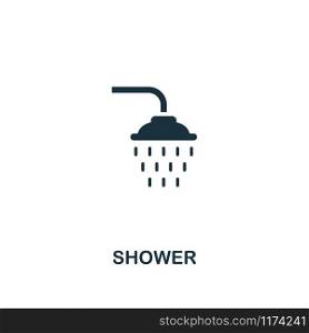 Shower icon. Premium style design from hygiene collection. Pixel perfect shower icon for web design, apps, software, printing usage.. Shower icon. Premium style design from hygiene icons collection. Pixel perfect Shower icon for web design, apps, software, print usage