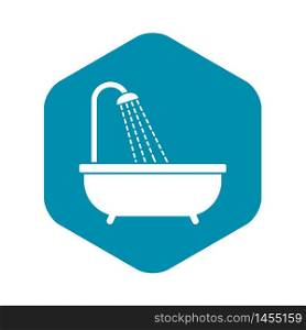 Shower icon. Simple illustration of shower vector icon for web design. Shower icon, simple style