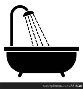 Shower icon. Simple illustration of shower vector icon for web design. Shower icon, simple style