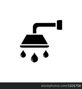 Shower icon vector