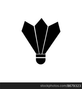 Shuttle cock icon template vector