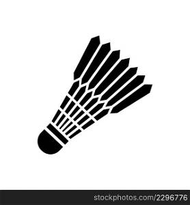 Shuttlecock icon vector sign and symbols for web, logo.