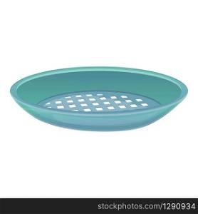 Sifter sieve icon. Cartoon of sifter sieve vector icon for web design isolated on white background. Sifter sieve icon, cartoon style