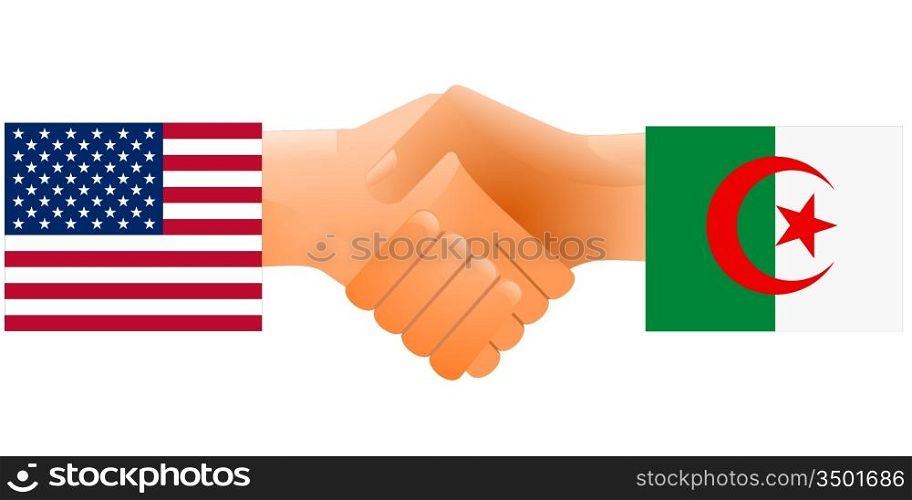 sign of friendship the United States and Algeria