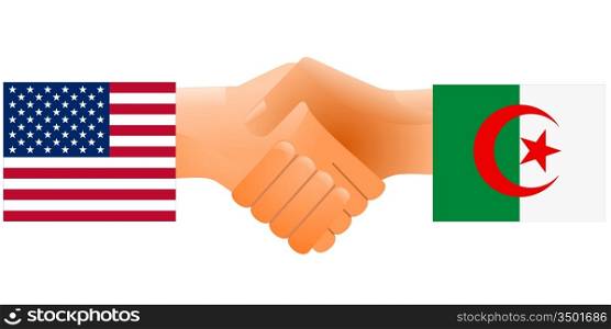 sign of friendship the United States and Algeria