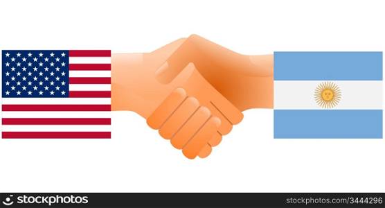 sign of friendship the United States and Argentina