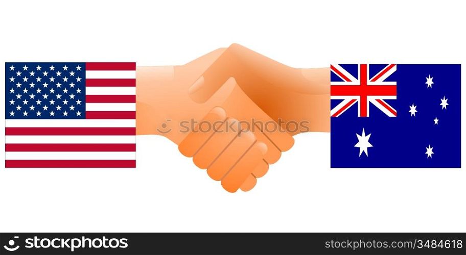 sign of friendship the United States and Australia