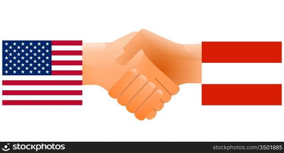 sign of friendship the United States and Austria