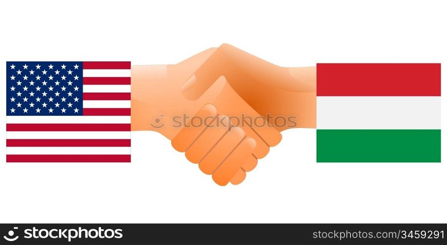 sign of friendship the United States and Hungary