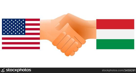 sign of friendship the United States and Hungary