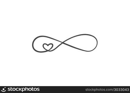 sign of infinity and heart icon. Element of wedding for mobile concept and web apps illustration. Thin line icon for website design and development, app development. Premium icon on white background. Premium icon on white background. sign of infinity and heart icon. Element of wedding for mobile concept and web apps illustration. Thin line icon for website design and development, app development.
