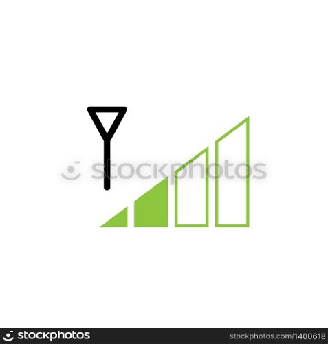 Signal icon template, Vector, illustration