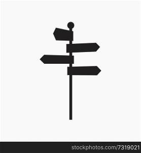 signpost vector icon