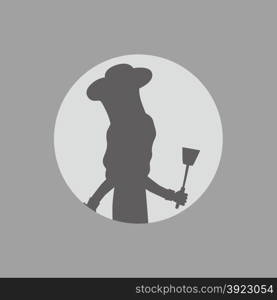 silhouette man theme vector graphic art illustration. silhouette man art