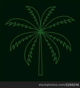Silhouette of Palm Tree. Vector illustration. EPS10. Silhouette of Palm Tree. Vector illustration.