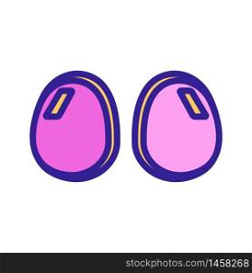 silicone breast suction cups icon vector. silicone breast suction cups sign. color symbol illustration. silicone breast suction cups icon vector outline illustration
