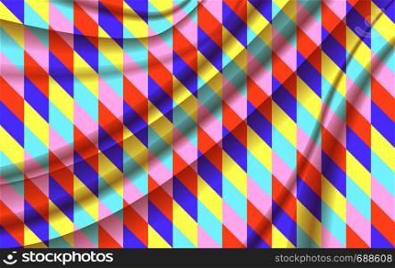 Silk background with geometric pattern, artistic texture