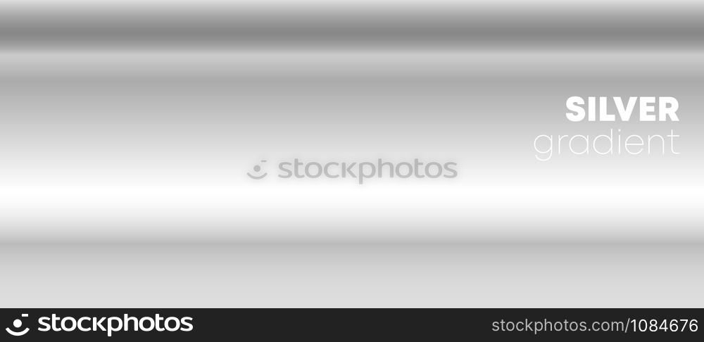 Silver gradient texture background for the wallpaper, web banner, flyer, poster or brochure cover. Vector illustration.. Silver gradient texture background for the wallpaper, web banner, flyer, poster or brochure cover. Vector illustration