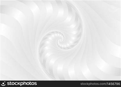 Silver hypnotic spiral. vector illustration.