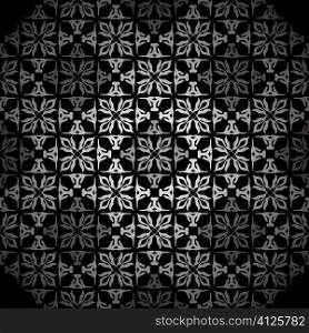 Silver seamless wallpaper tile background pattern wallpaper