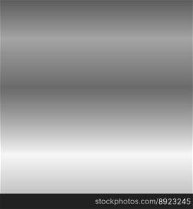 Silver texture horizontal gradient template vector image