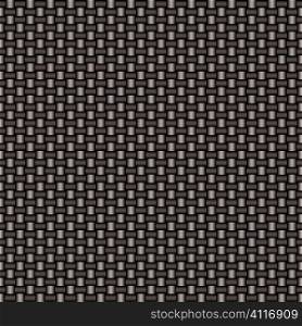 Silver woven carbon fiber background that seamless repeats