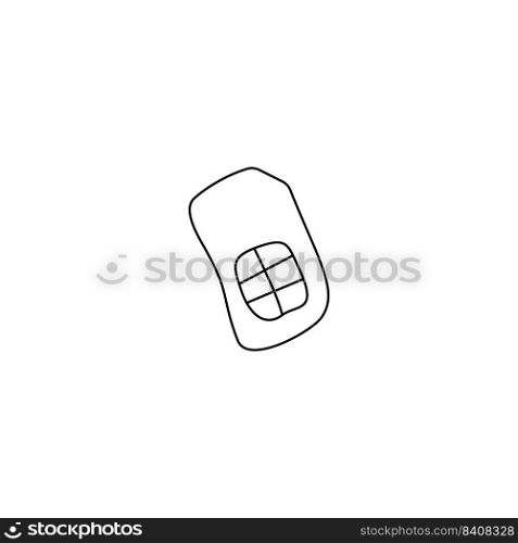 sim card icon vector symbol template