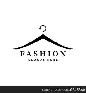 Simp≤clothes han≥r logo design with creative idea.Logo for busi≠ss, boutique, fashion, beauty.