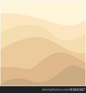 simple abstract sand background with brown color combination, beach desert, book cover, wallpaper, vector
