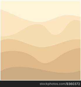 simple abstract sand background with brown color combination, beach desert, book cover, wallpaper, vector