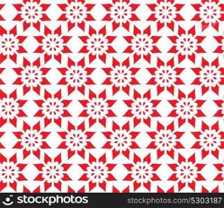 Simple Abstract Seamless Pattern of Flower, Vector Illustration EPS10. Simple Abstract Seamless Pattern of Flower, Vector Illustration