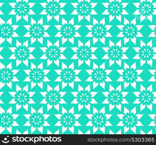 Simple Abstract Seamless Pattern of Flower, Vector Illustration EPS10. Simple Abstract Seamless Pattern of Flower, Vector Illustration