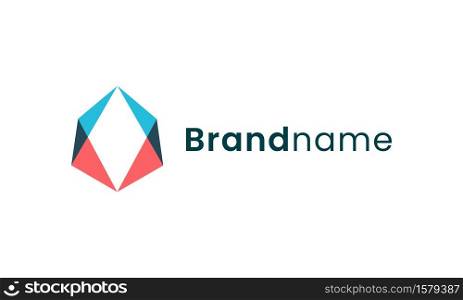 simple and modern stage light logo template