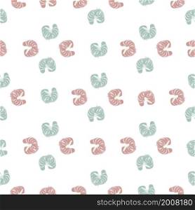 Simple anthurium flowers seamless pattern isolated on white background. Minimalistic exotic hawaiian plants backdrop. Tropical botanical wallpaper. Design for fabric , textile, surface, wrapping paper. Simple anthurium flowers seamless pattern isolated on white background. Minimalistic exotic hawaiian plants backdrop. Tropical botanical wallpaper.