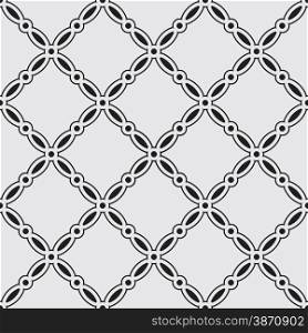 Simple black seamless wallpaper pattern vector illustration. Black seamless pattern