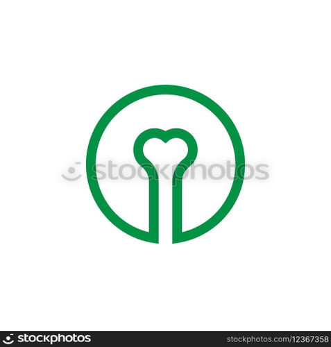 simple bone logo vector template