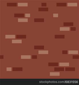 Simple brick wall pattern.. Brick wall pattern in flat style. Simple vector illustration.