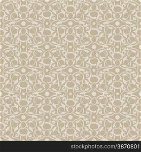 Simple Brown seamless wallpaper pattern vector illustration. Brown seamless pattern