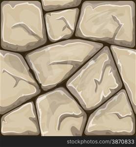simple brown stone seamless pattern. Vector illustration. stone seamless pattern