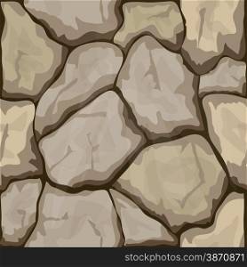 simple brown stone seamless pattern. Vector illustration. stone seamless pattern