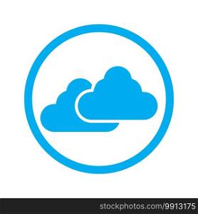 simple Cloud logo template vector illustration design icons